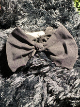 Load image into Gallery viewer, Batty Knotted Bow Scrunchie
