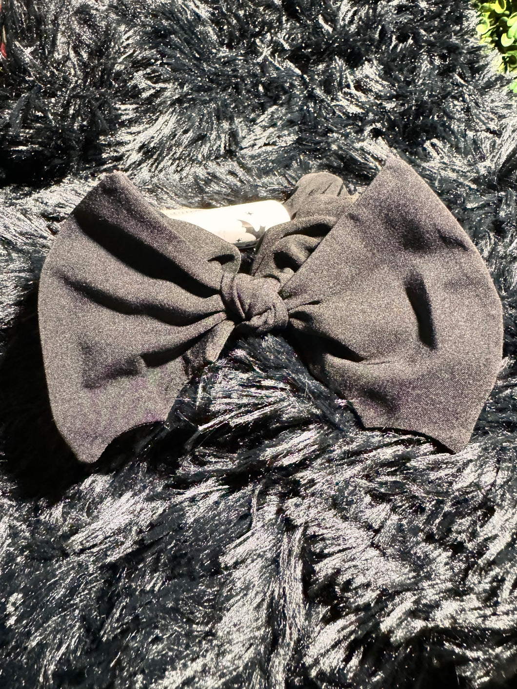 Batty Knotted Bow Scrunchie