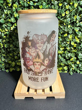 Load image into Gallery viewer, Bad Girls Have More Fun Glass Can *final sale*
