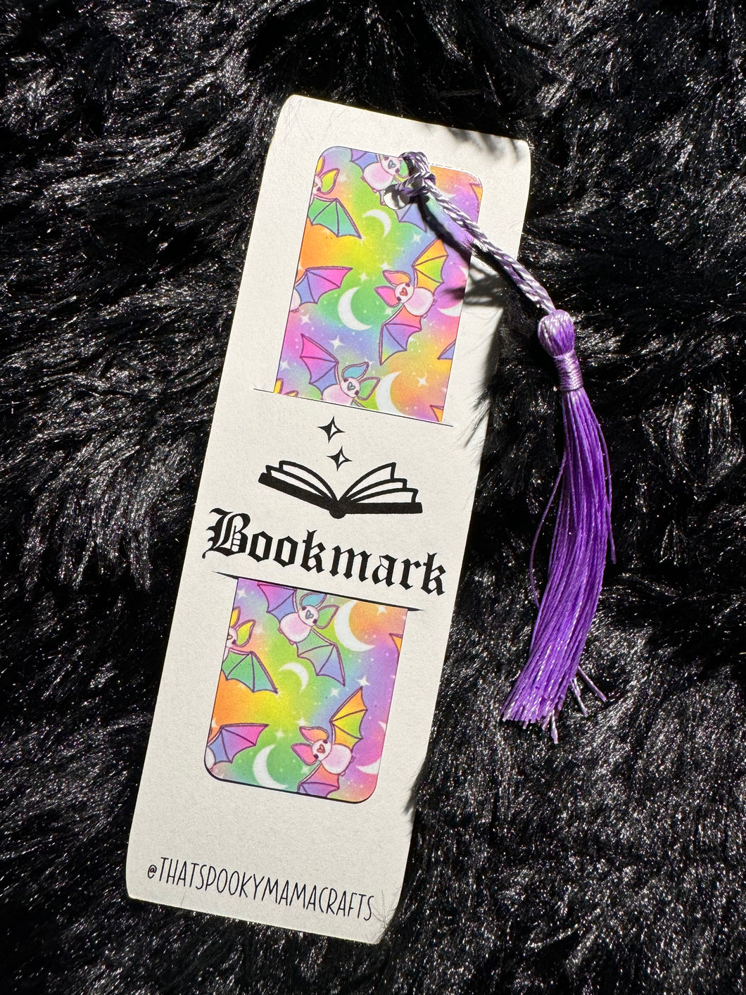 Pastel Bats Bookmark