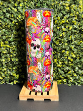 Load image into Gallery viewer, Skull Neon Horror Tumbler *final sale*
