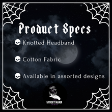 Load image into Gallery viewer, Groovy Halloween Knotted Headband
