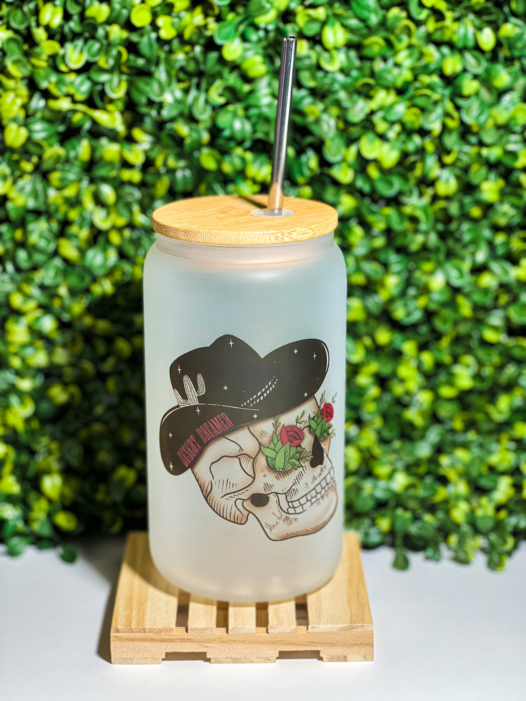 Desert Dreamer Glass Can