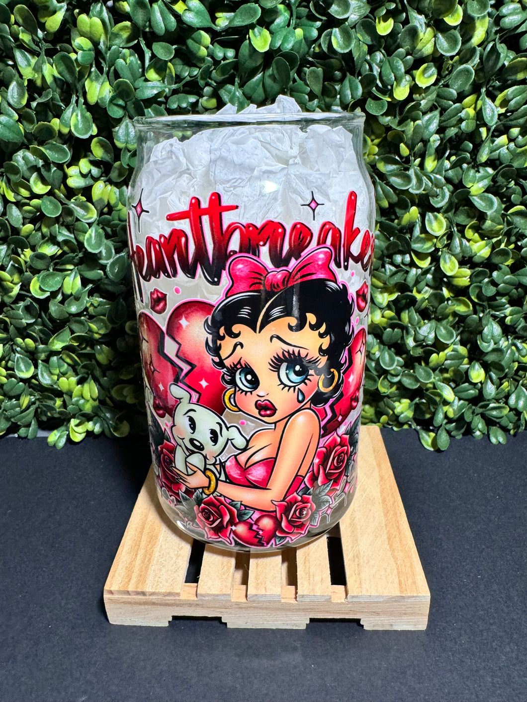 Heartbreaker Glass Can