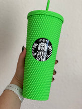 Load image into Gallery viewer, Beetlejuice Neon Studded Tumbler
