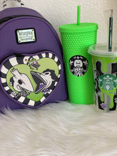 Load image into Gallery viewer, Beetlejuice Neon Studded Tumbler
