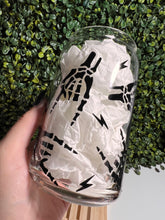 Load image into Gallery viewer, Rock On Black Glass Can
