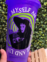 Load image into Gallery viewer, Lydia Deetz Strange &amp; Unusual Tumbler
