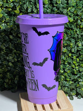 Load image into Gallery viewer, Holographic Morticia &amp; Gomez Tumbler
