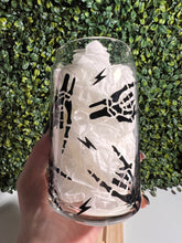 Load image into Gallery viewer, Rock On Black Glass Can
